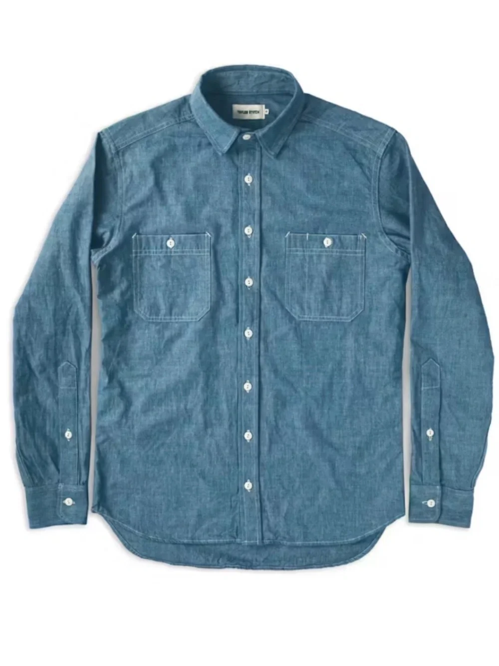 Taylor Stitch Chambray Utility Shirt XS